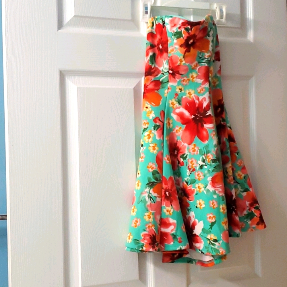 Tropical Floral Dress